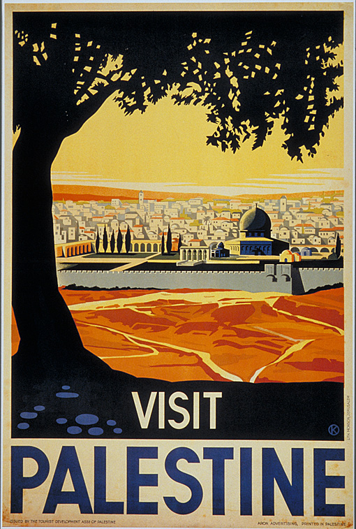 visit palestine plakat