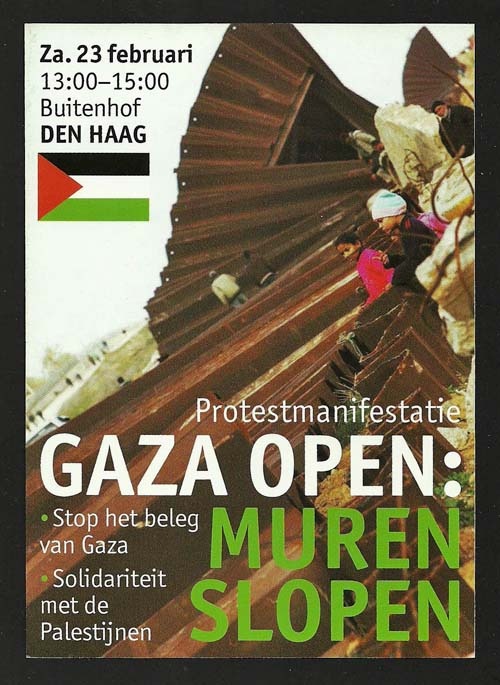 <a href="/artist/contemporary-bart">Contemporary Bart</a> - <a href="/nationalityposter/netherlands">Netherlands</a> - 2008 - GAZA