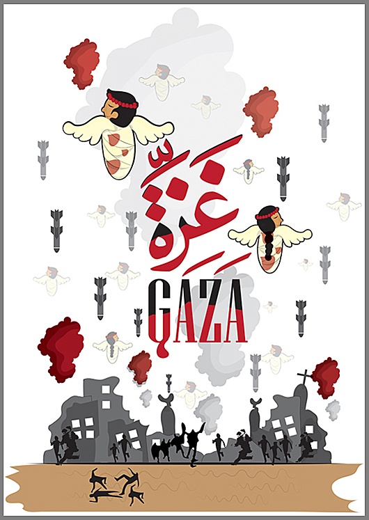 <a href="/artist/maram-hasaba">Maram Hasaba</a> - <a href="/nationalityposter/palestine">Palestine</a> - 2014 - GAZA